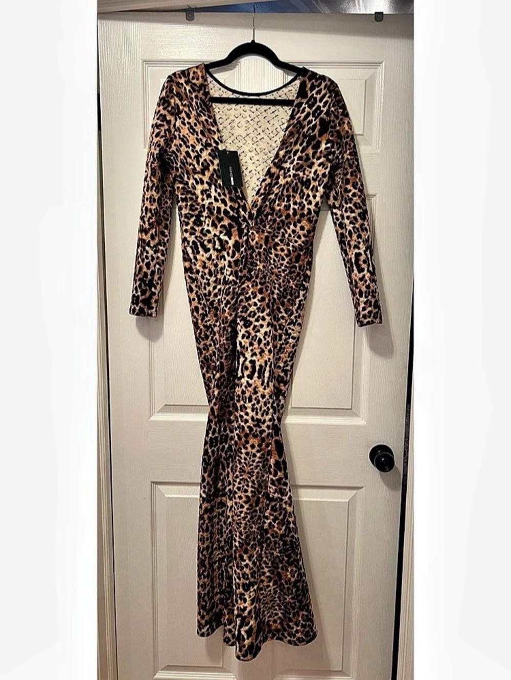 Fashion Nova Leopard Maxi Dress